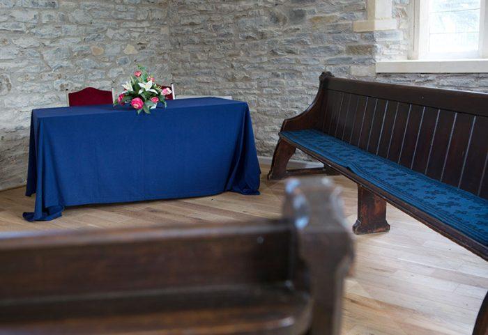 Cathays Cemetery Chapel internal